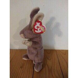 Ty Beanie Baby SPRINGY The Lavender Bunny Rabbit DOB FEBRUARY 29, 2000